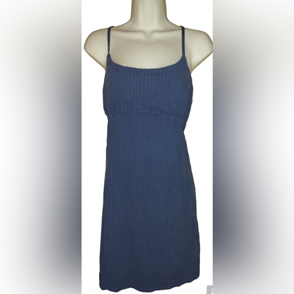 Blue Denim Mini Dress